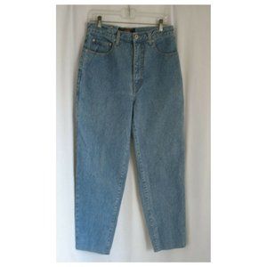 Vintage 80s Chiori High Rise Straight Leg Mom Jeans Size 30